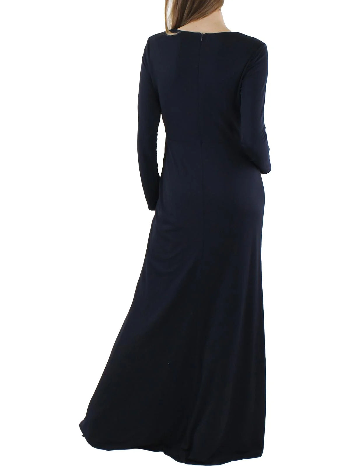 V Neck Long Evening Dress O877