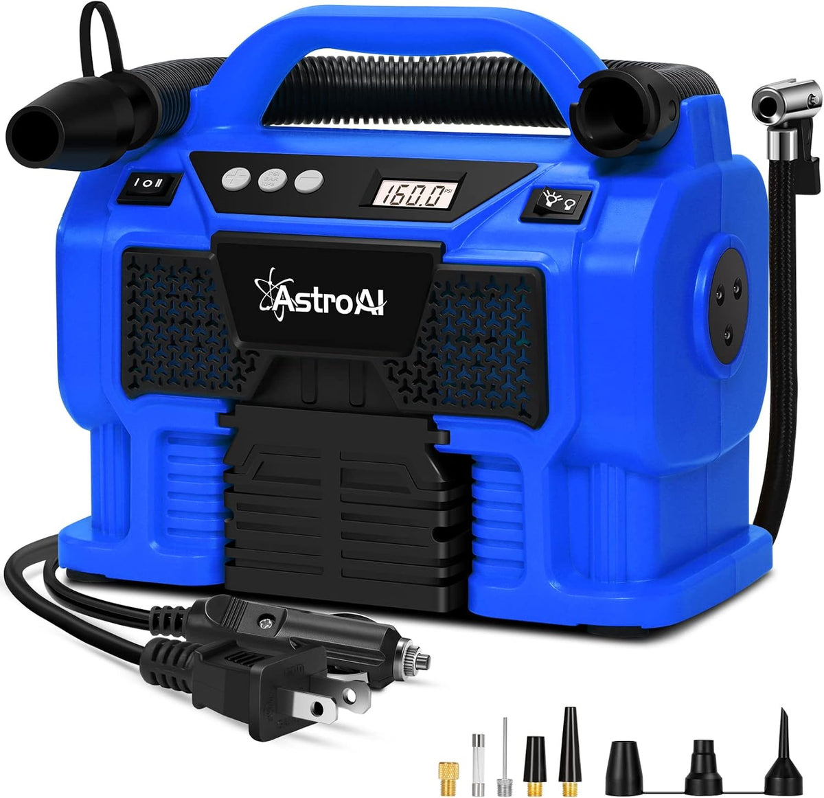 Portable Cordless Tire Inflator Air Compressor 160 PSI Pack of 2 W4141