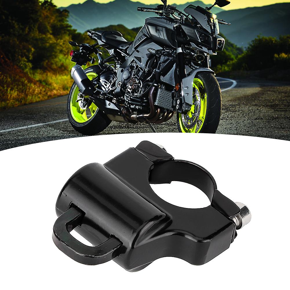 Motorcycle Helmet Security Lock With 2 Keys For 0.9in Handlebar L83569