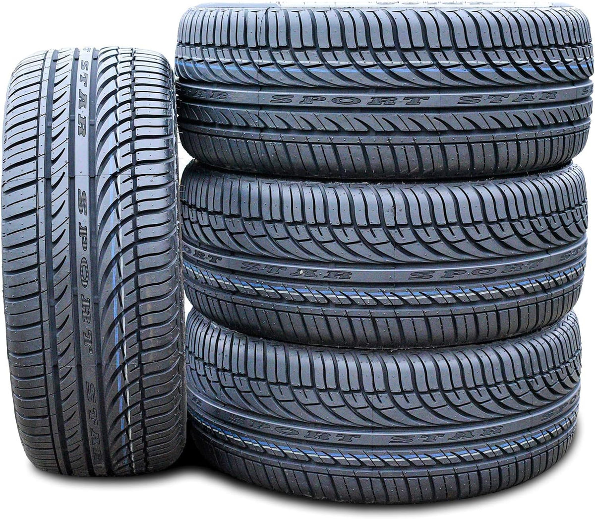 Set of 4 All-Season Performance Radial Tires 185/60R15 84H I540487