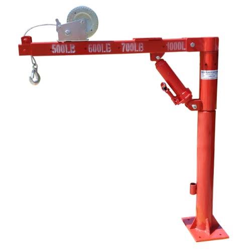 1.5 Ton Cherry Picker Truck Type with Winch Crane Hoist 1000 lb Lift T543