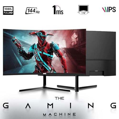 Core i7 32GB RAM 1TB SSD 27 inch Curved Monitor RTX 3060 Gaming Desktop PC Bundle F759966