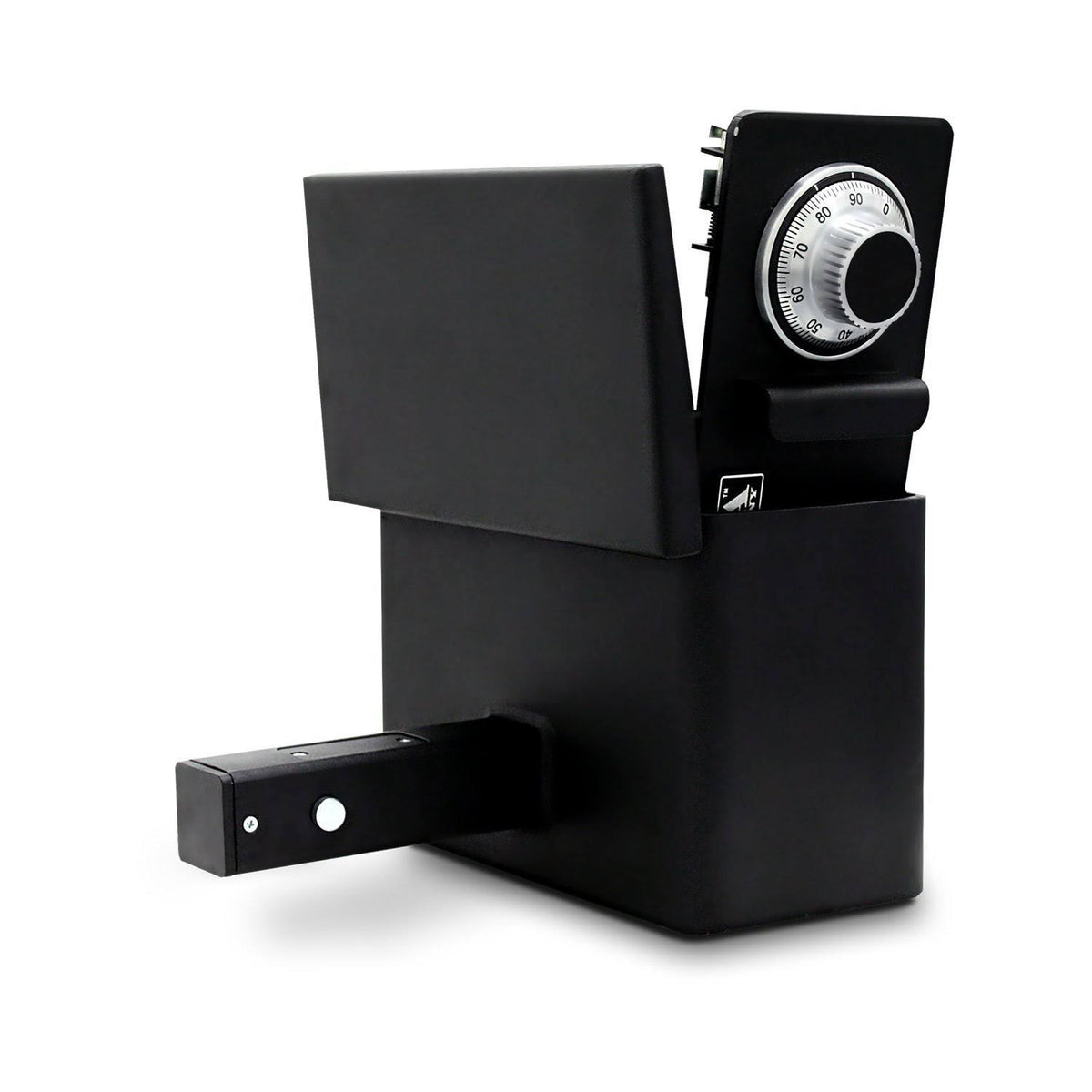 0.2 Hitch-Vault Safe, Combination Lock, Black D71548