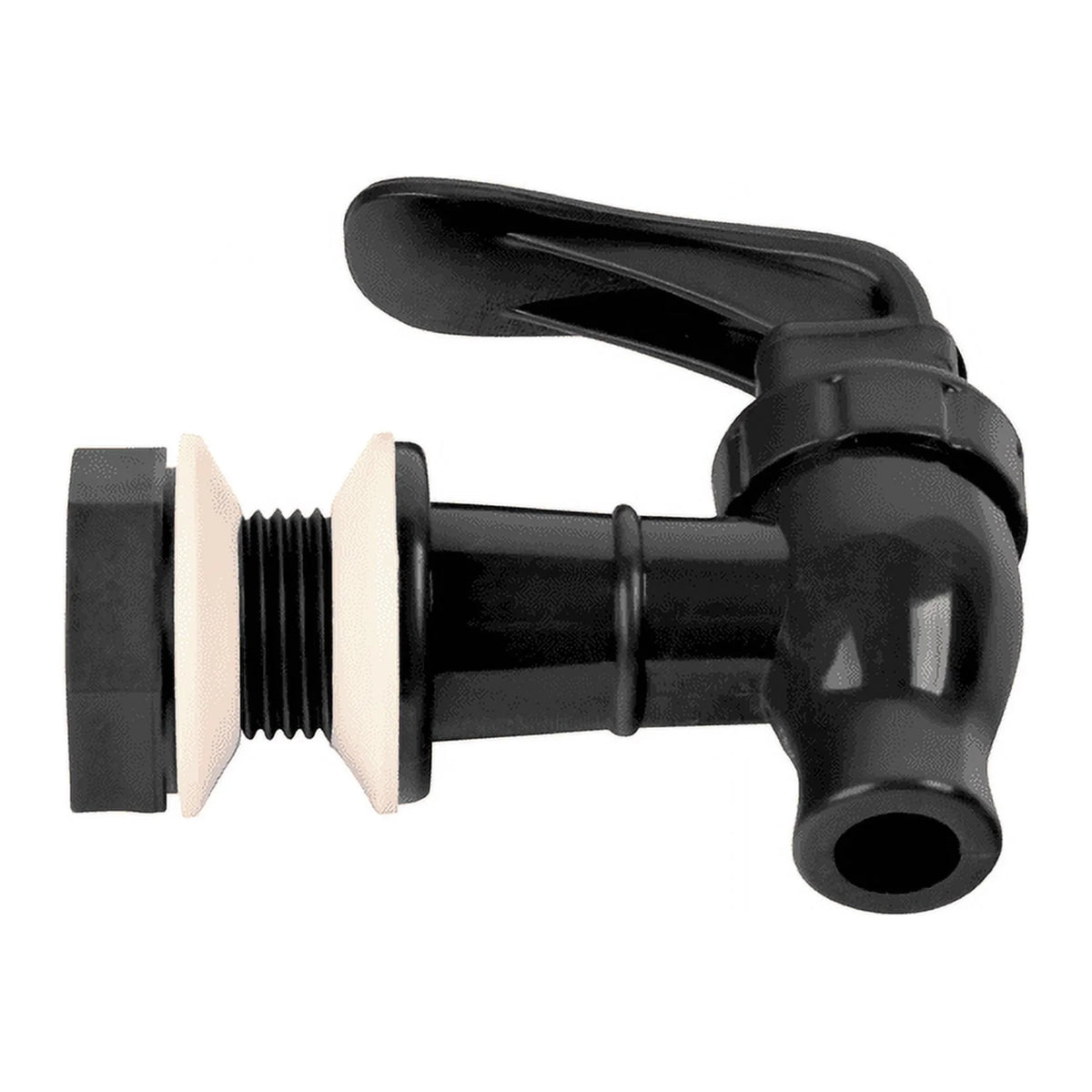 Black B.P.A.-Free Water Dispenser Replacement Valve 12-Pack K740
