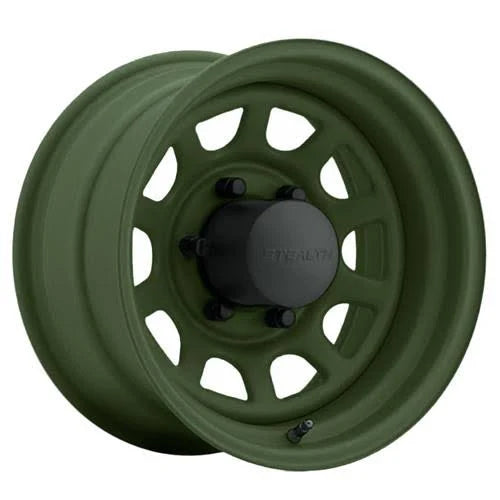 Camo Green 16x7 5x120.65mm Wheels F597912