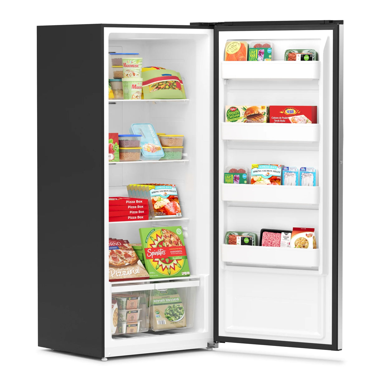 21 cu. ft. Silver Convertible Refrigerator Freezer D501890