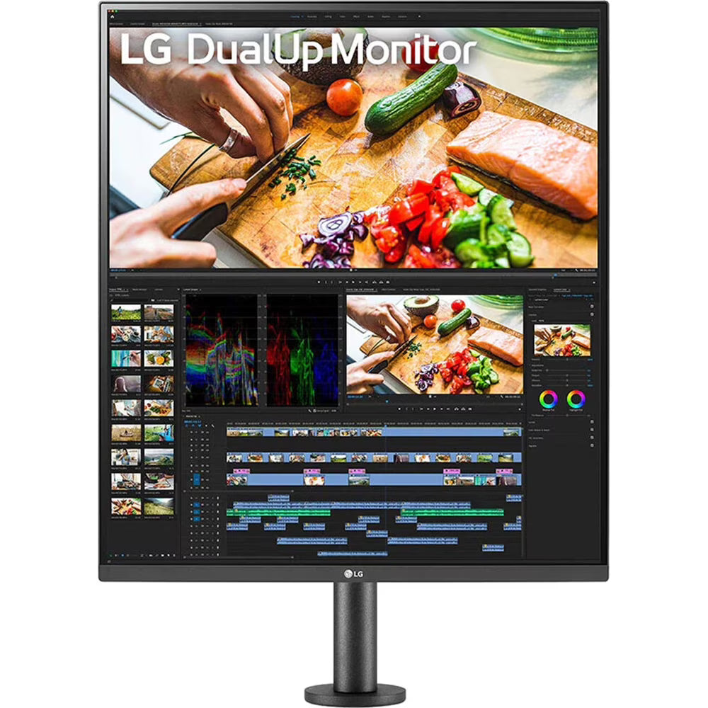 28-Inch SDQHD Nano IPS DualUp Monitor with Ergo Stand, Black U568135