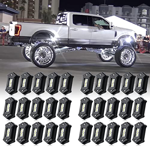 White 16PODS Rock Lights B740