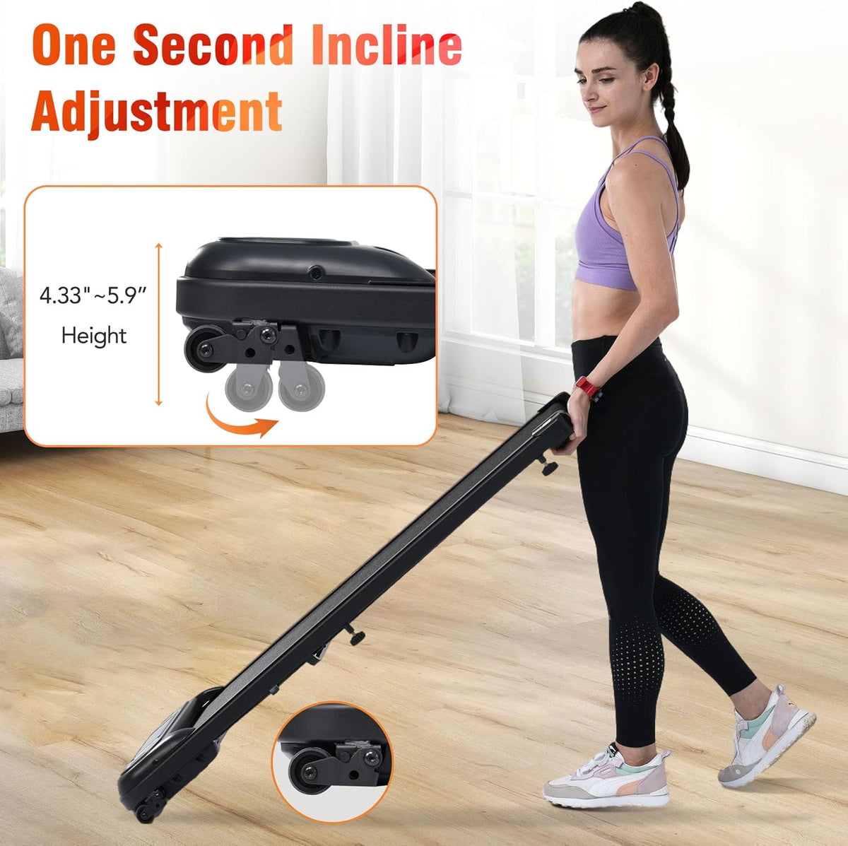 2-in-1 Treadmill Under Desk N161