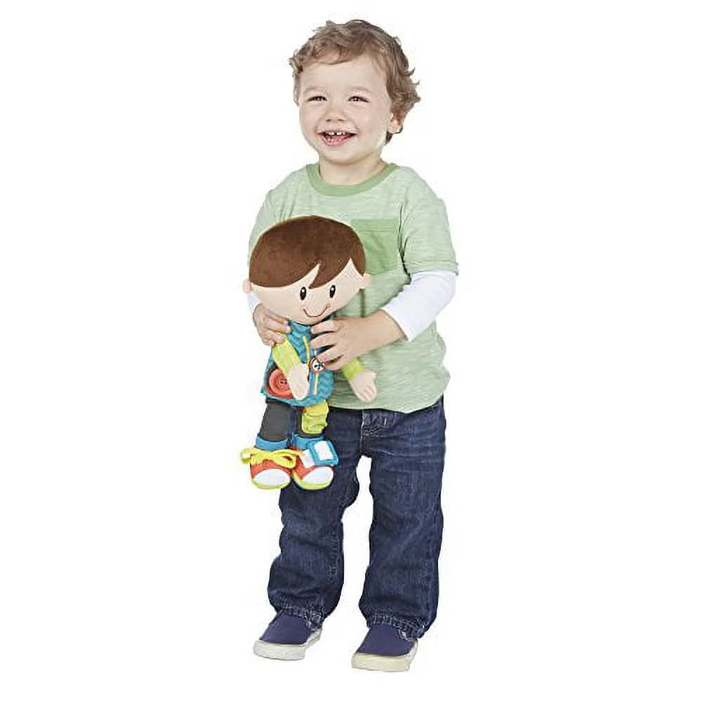 Playskool Dressy Kids Boy Activity Stuffed Doll Plush Toy T317168