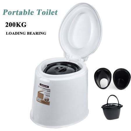 Compact Camping Toilet with Waste Tank X49905