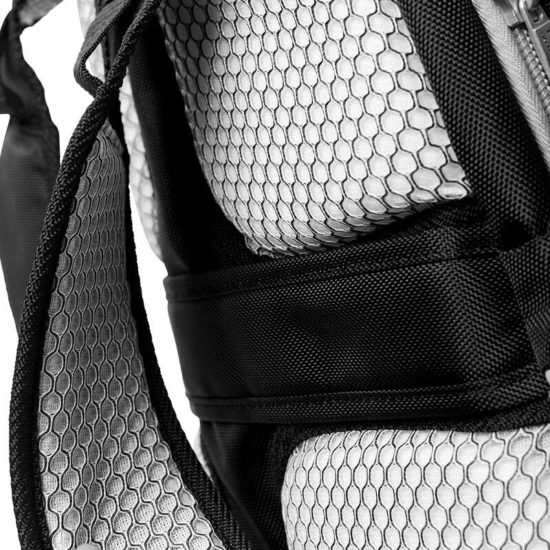 Black/Red Premium Color Trim Backpack B2191