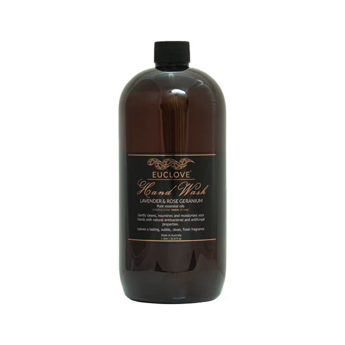 Lavender & Rose Geranium Hand Wash 1000ml O6804