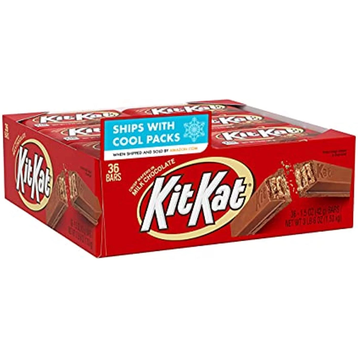 1.5 Oz Milk Chocolate Wafer Candy Bars (36 Count) D60592