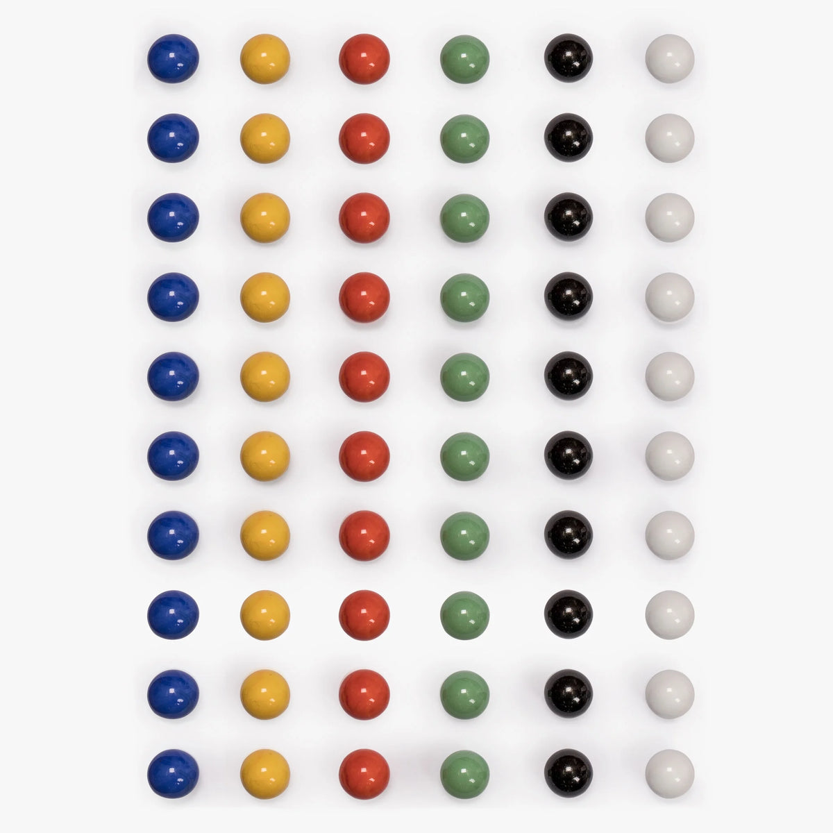 60 Pieces Chinese Checkers Glass Marbles Set P317