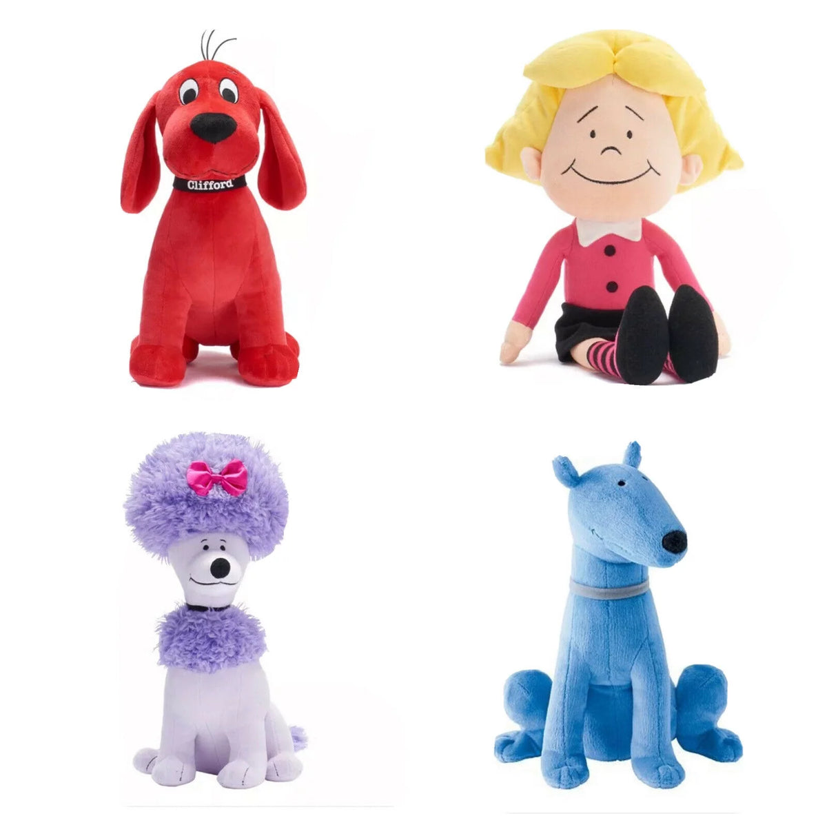 4Pc 12” Plush Stuffed Y614