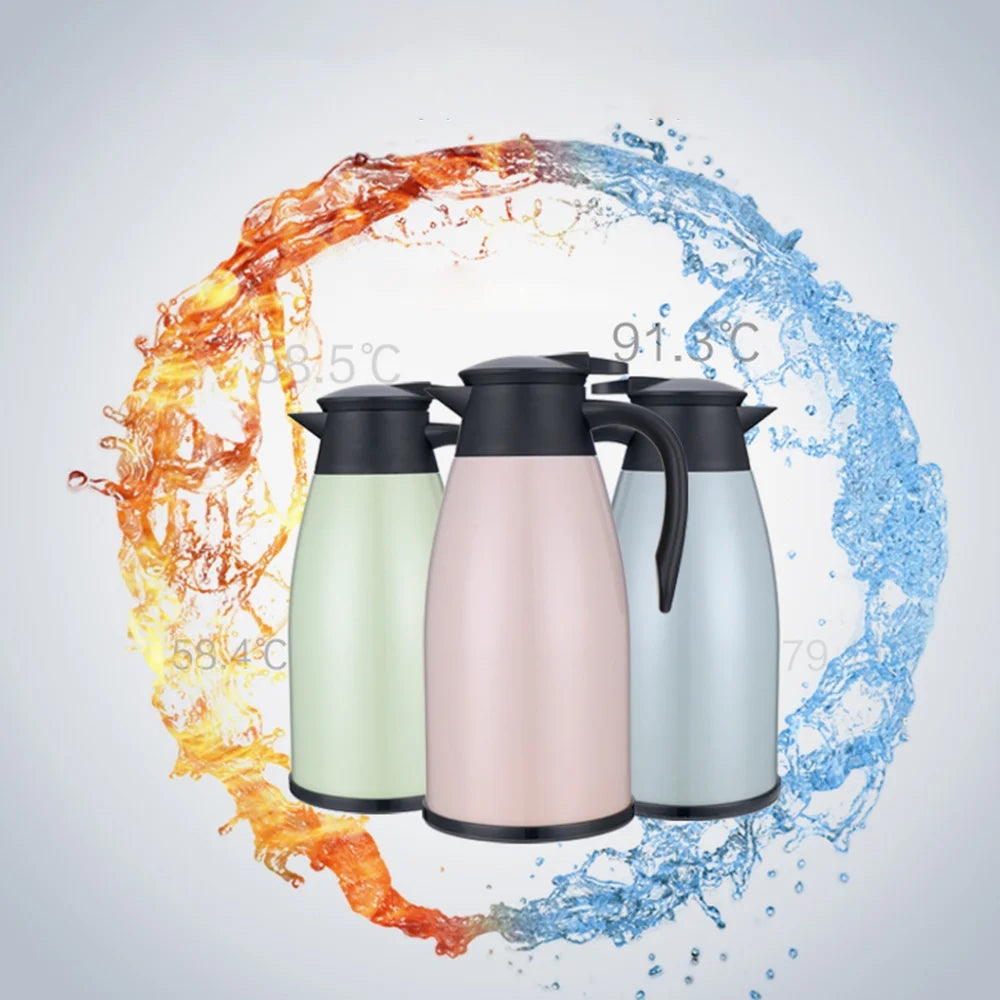 Stainless Steel Insulation Bottle Double Walled Flask 2L S281031