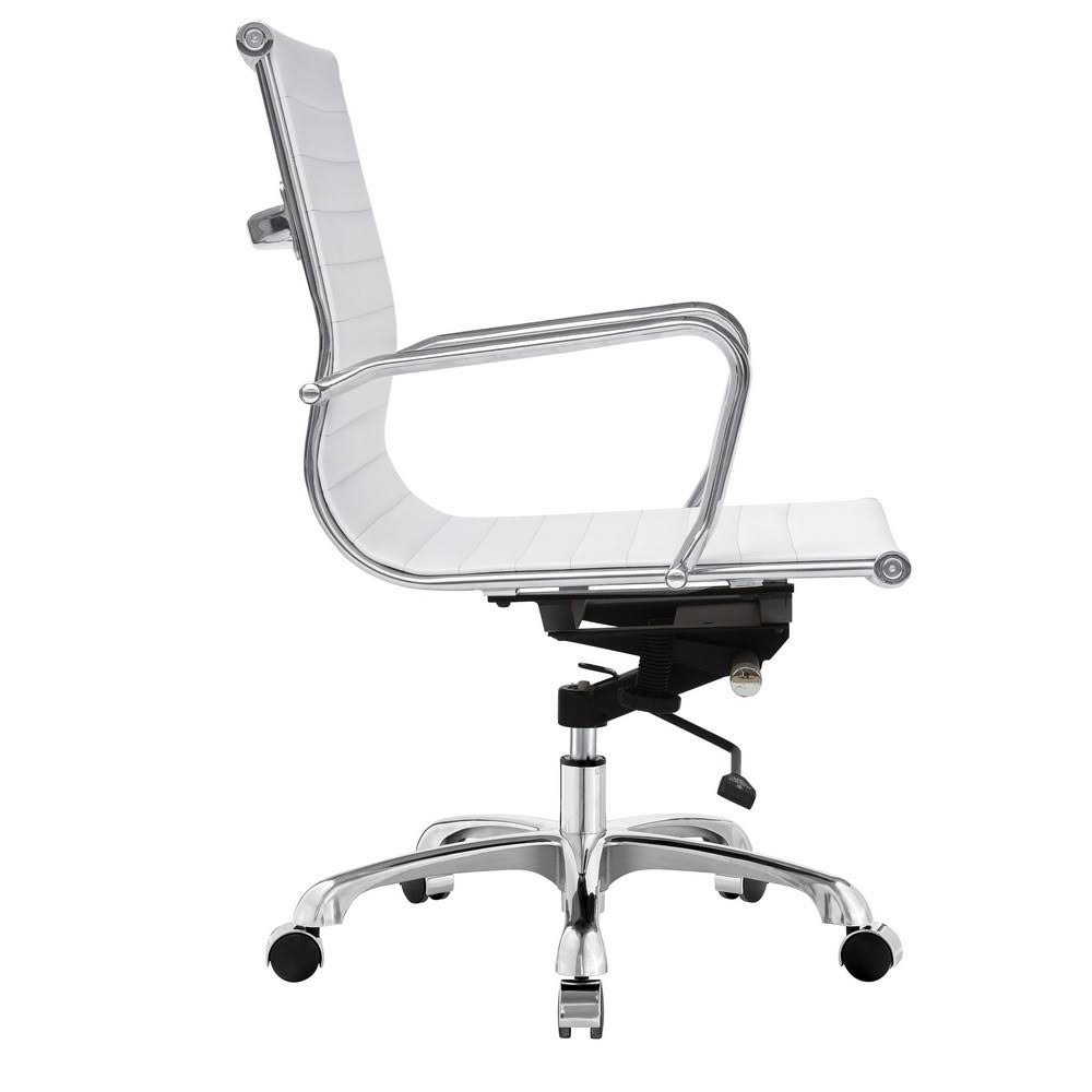 White Mid Back Office Chair L706171