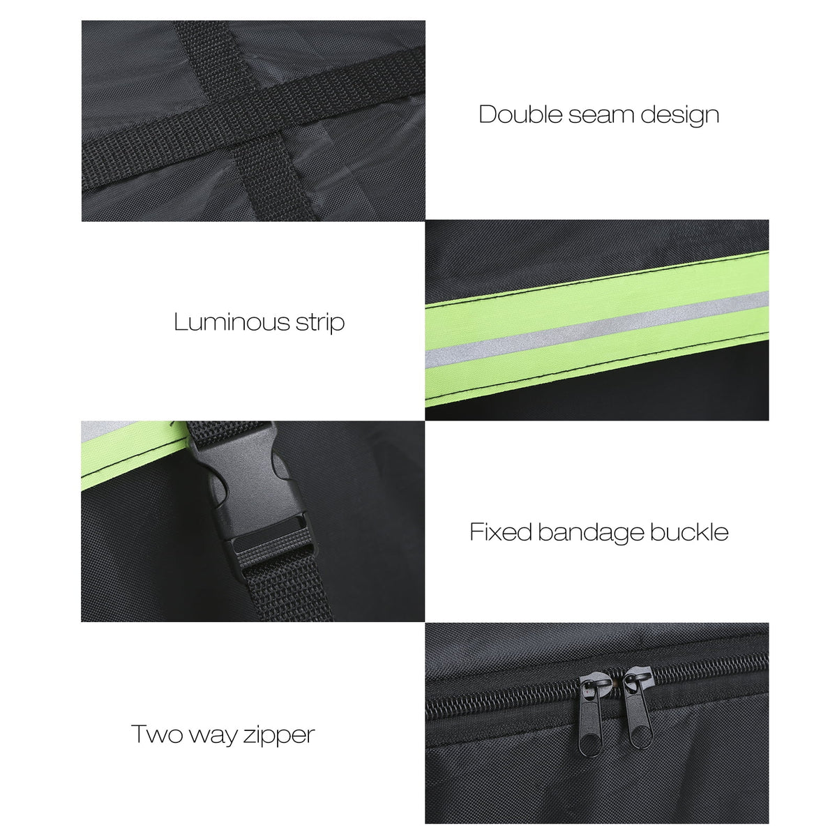 Car Roof Cargo Carrier with Night Reflective Strip K69473