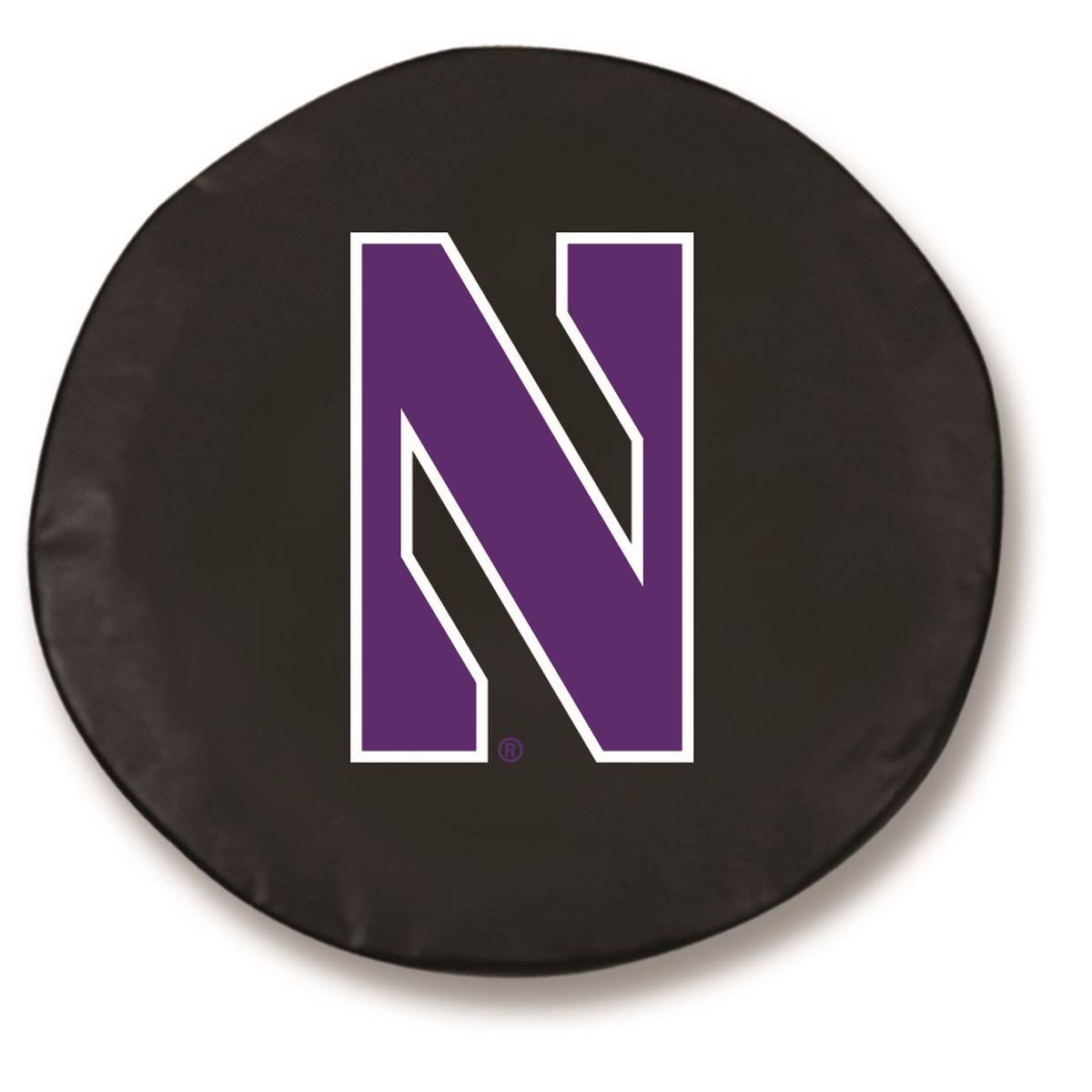 Black Vinyl Fitted Spare Car Tire Cover P413