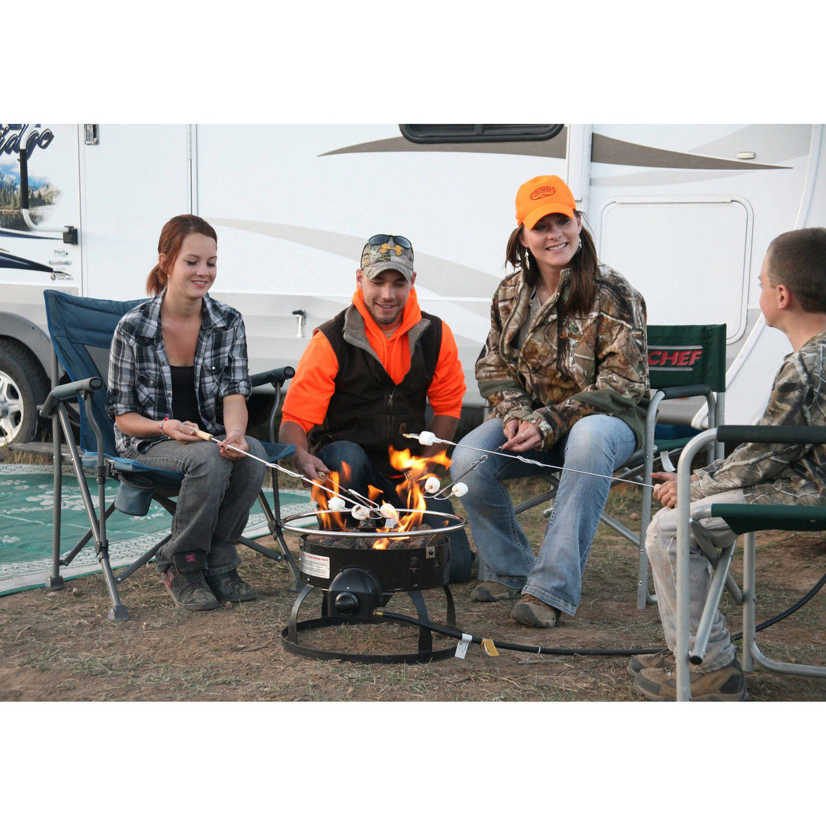 Redwood Fire Pit Q3398