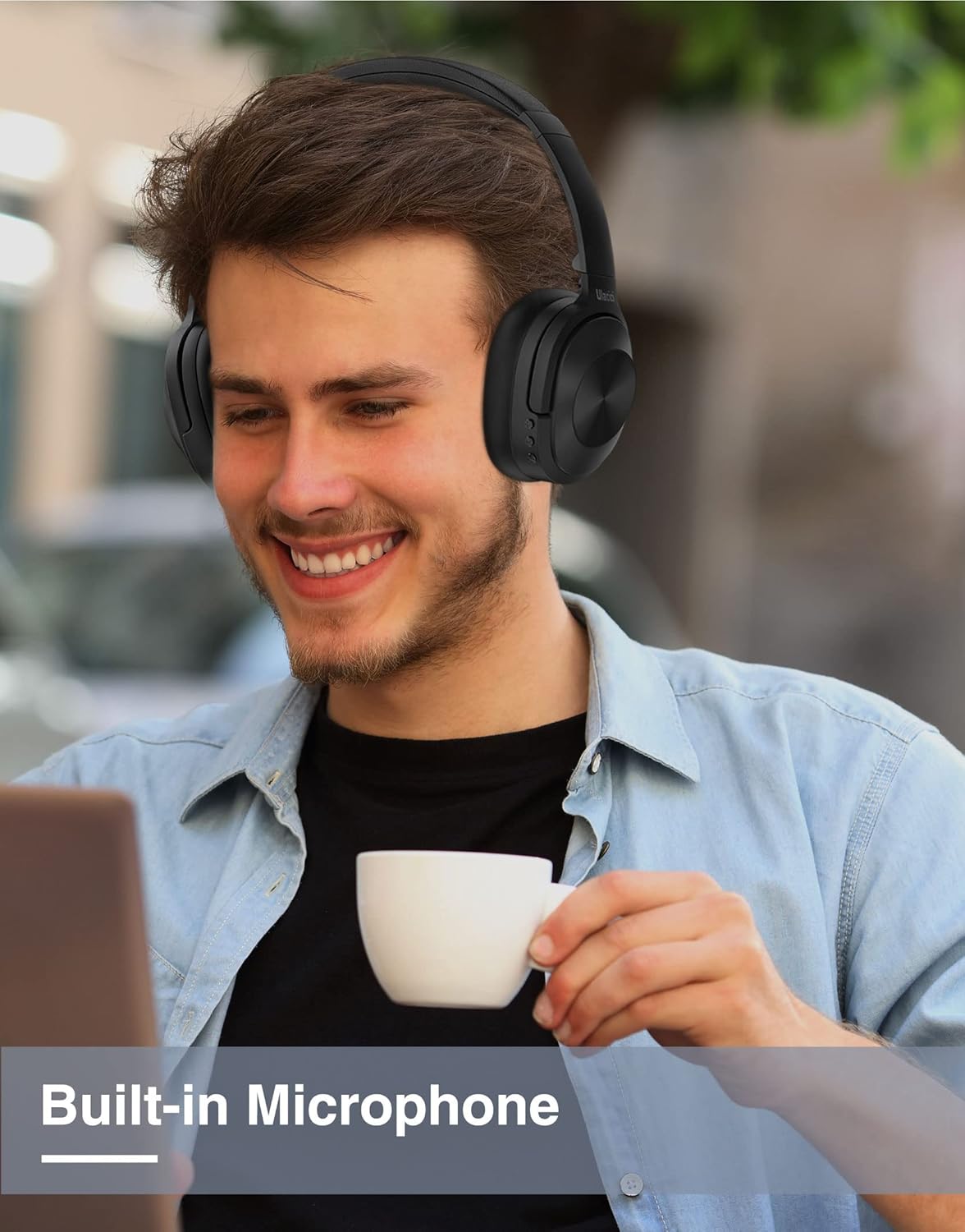 Wireless Bluetooth Noise Cancelling Headphones with Mic 30 Hours Playtime S684
