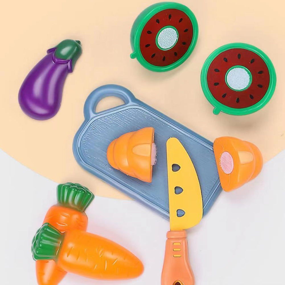 Toddler Pretend Play Cash Register Toy with Scanner, Play Food, Play Money N609