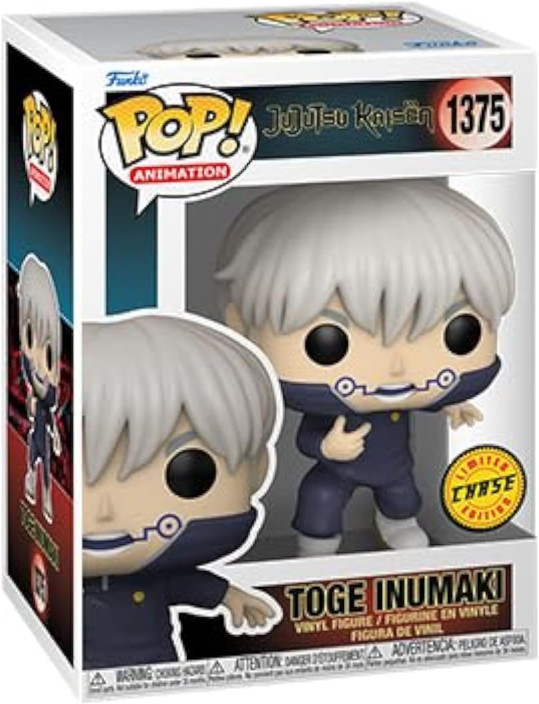 Jujutsu Kaisen Togu Inumaki Unzipped Unmasked Chase Figure C9526
