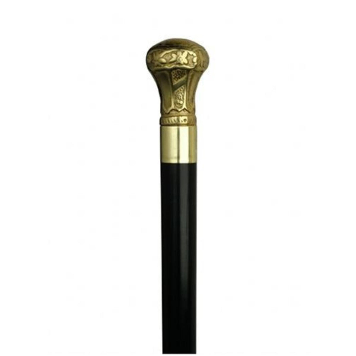 Black Shaft Walking Cane W208