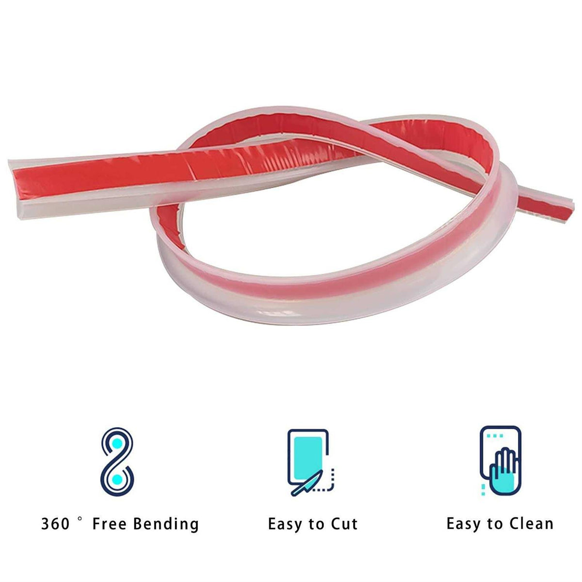39 inch Silicone Rubber Kitchen Splash Guard K86395