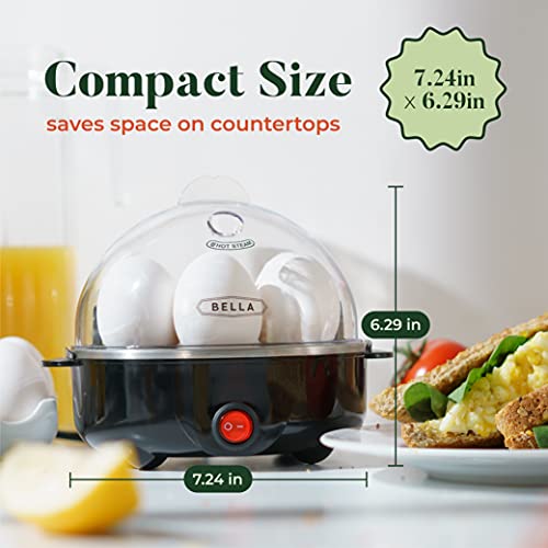 Black Electric Egg Cooker 7 Egg Capacity G11613