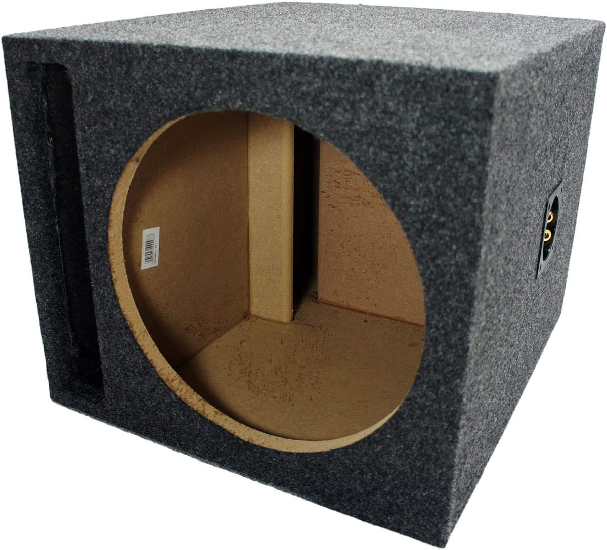 Single 12 Sub Box & CXA800.1 Car Stereo Bundle E814315