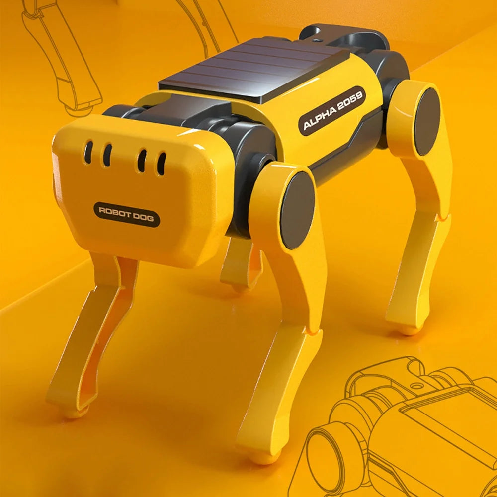 Solar Powered Robot Dog Cattle Kit O719851