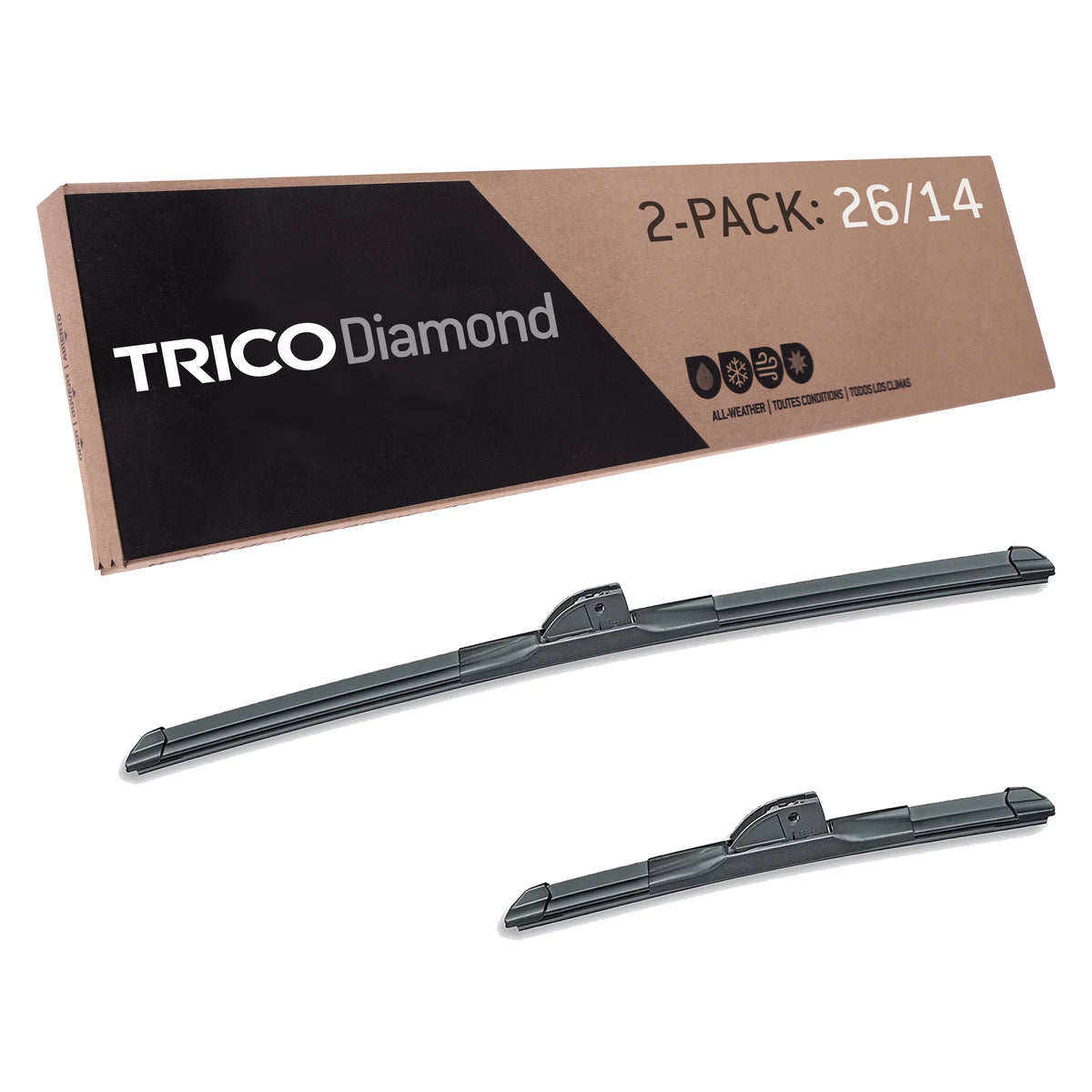 26" and 14" High Performance Windshield Wiper Blades I765572