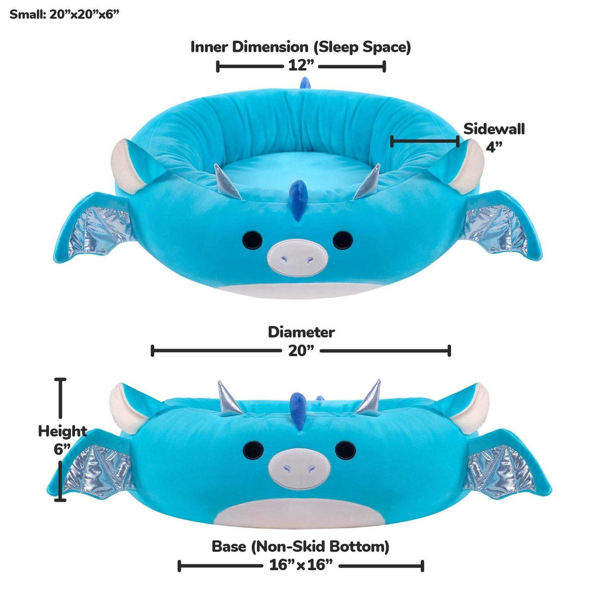 Squishmallows Pet Beds Dragon C74800