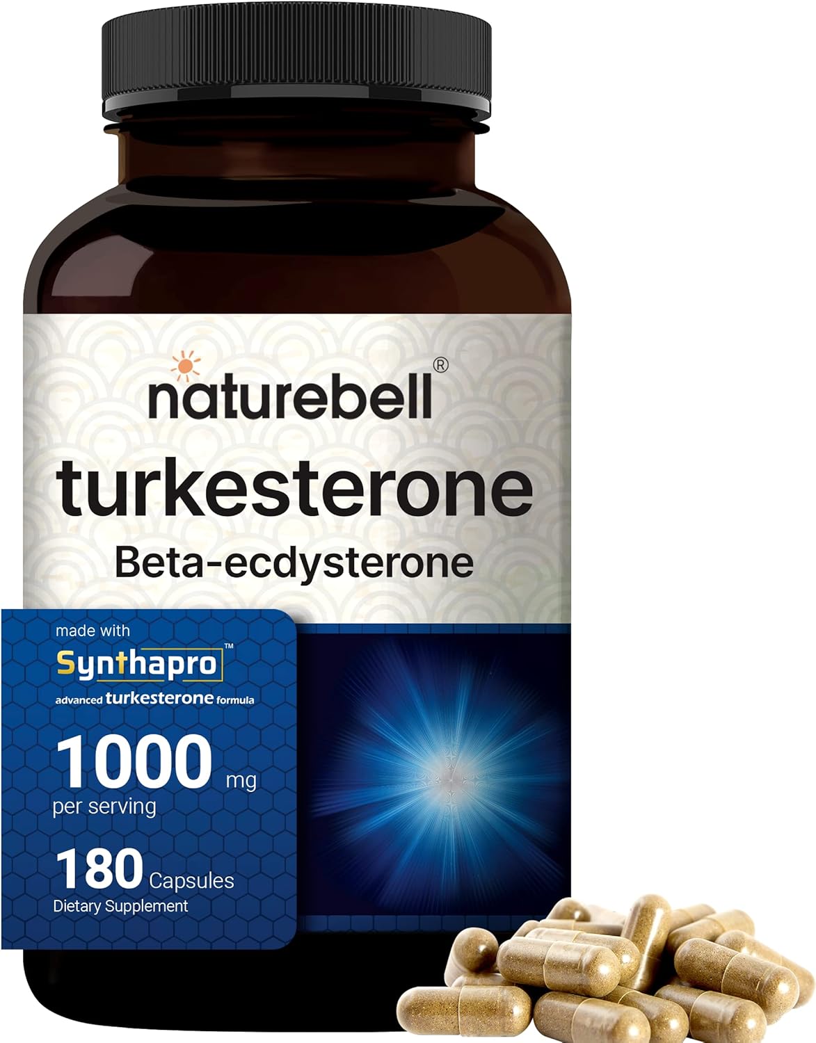 Turkesterone Supplement 500mg 180 Capsules P768804