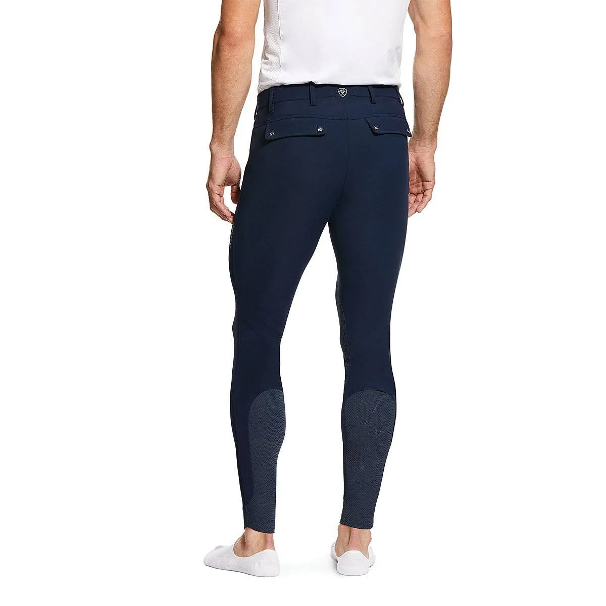 White Knee Patch Breeches K440