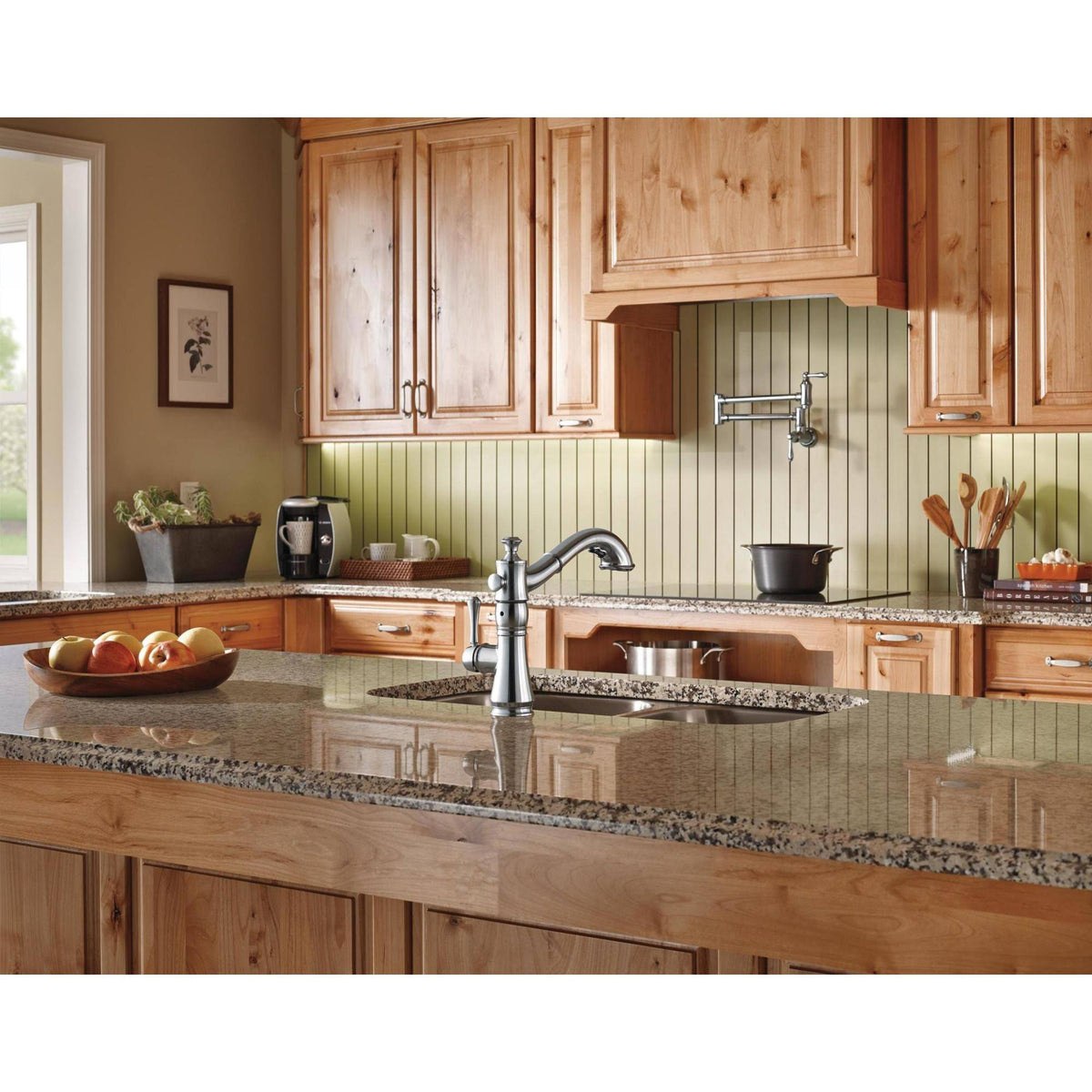 Venetian Bronze Single Handle Pull-Out Kitchen Faucet X6433