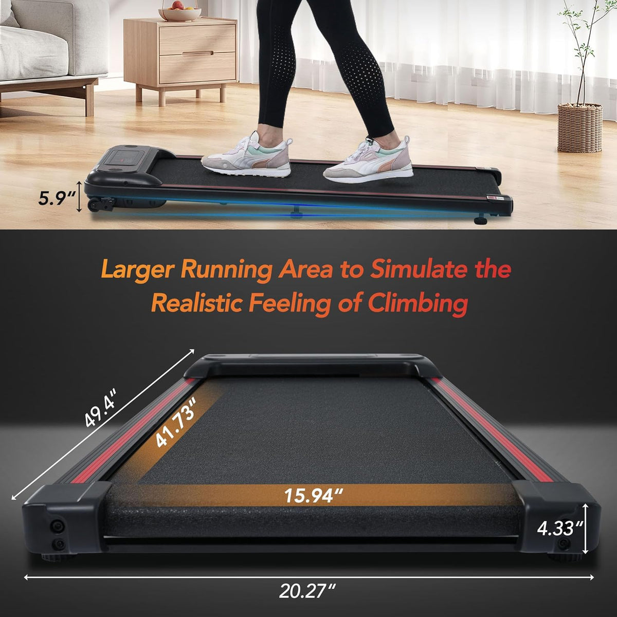 2-in-1 Treadmill Under Desk N161