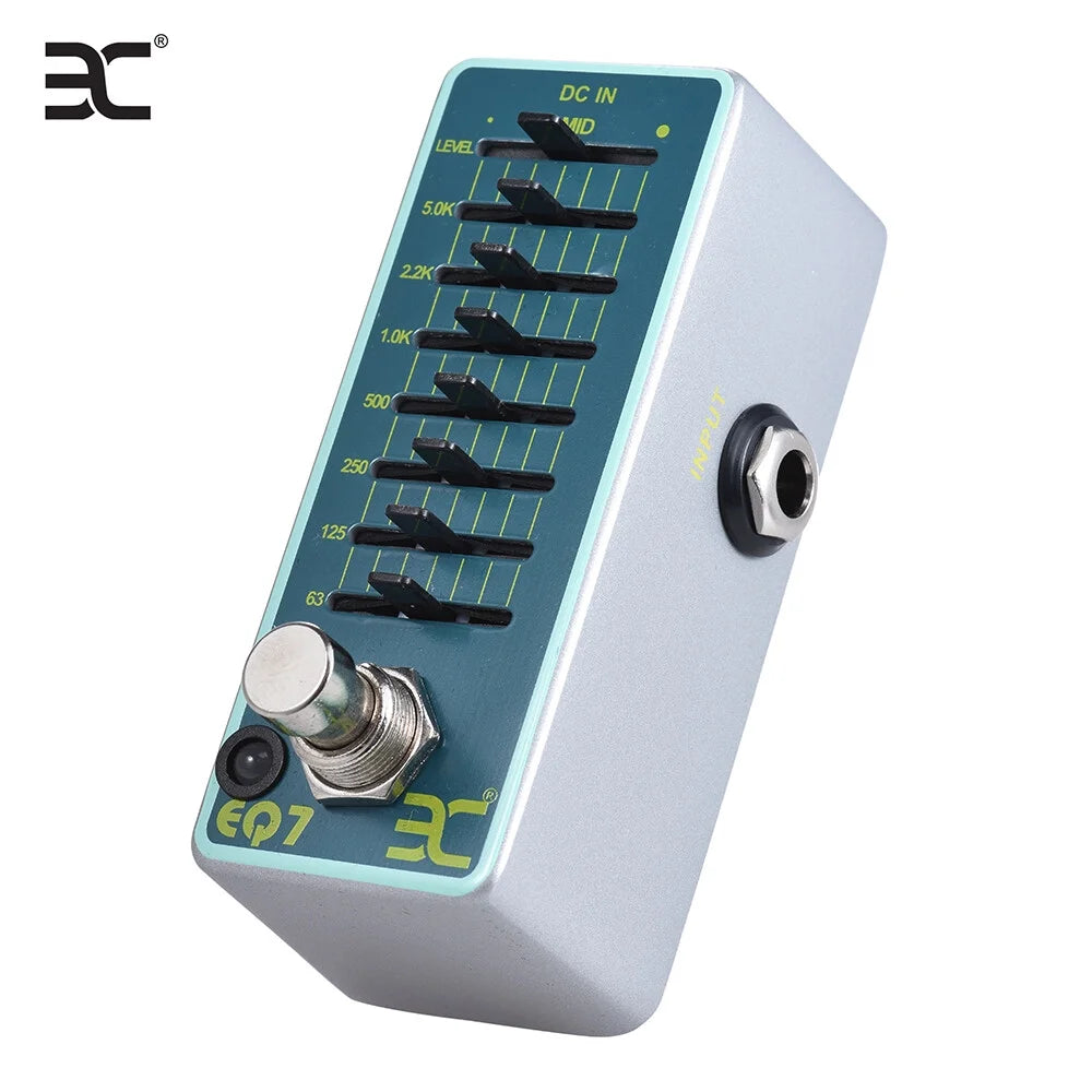 7-Band EQ Guitar Equalizer Effect Pedal P2057