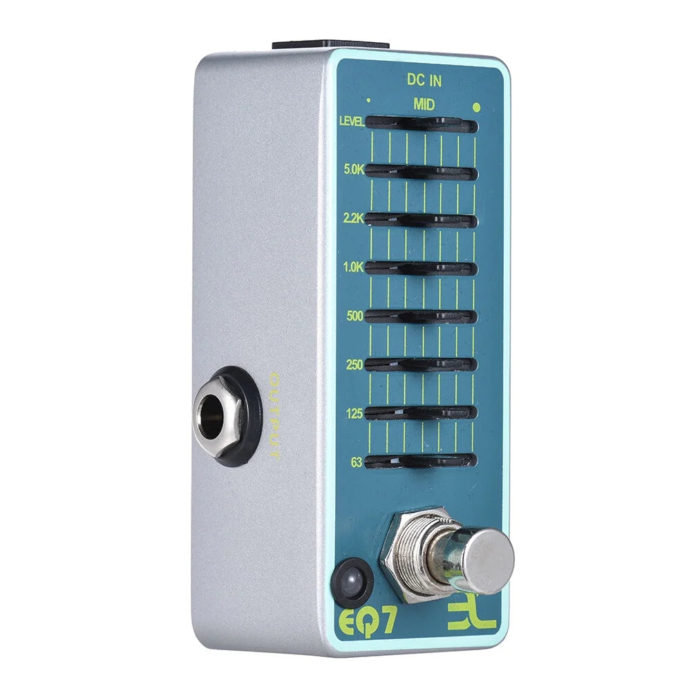7-Band EQ Guitar Equalizer Effect Pedal P2057