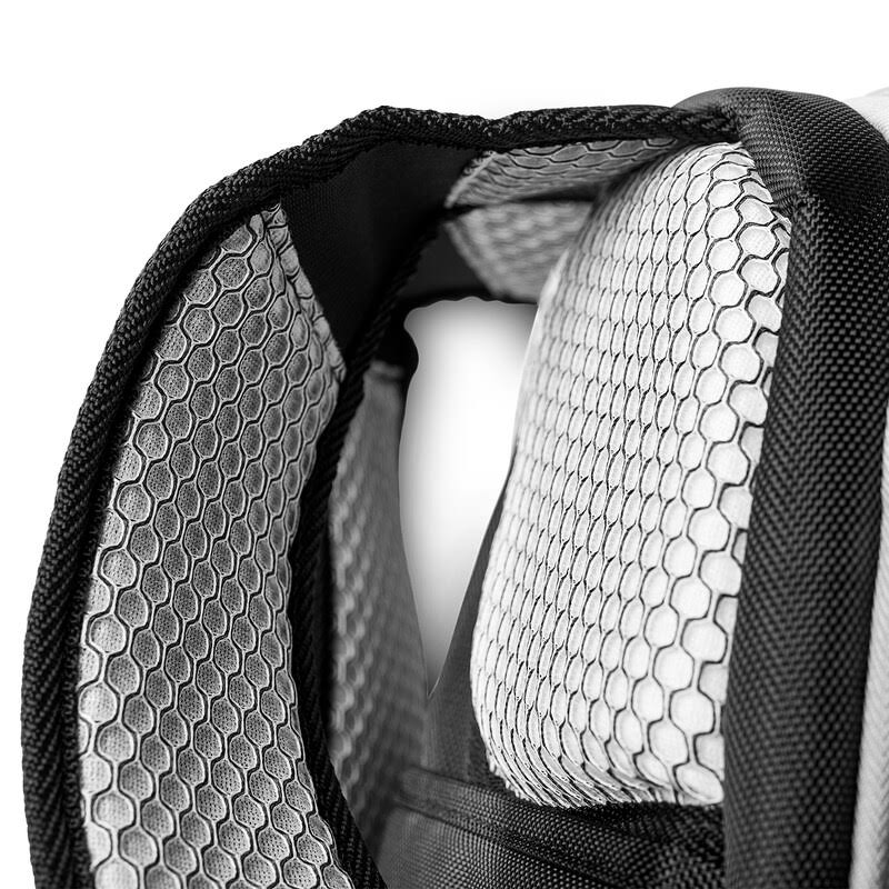 Black/Red Premium Color Trim Backpack B2191