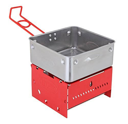 Camp Stove Kit with Frame and Wind-Shield Panels D2102