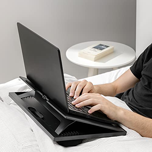 Blue Adjustable Laptop Tray with Cushion V790