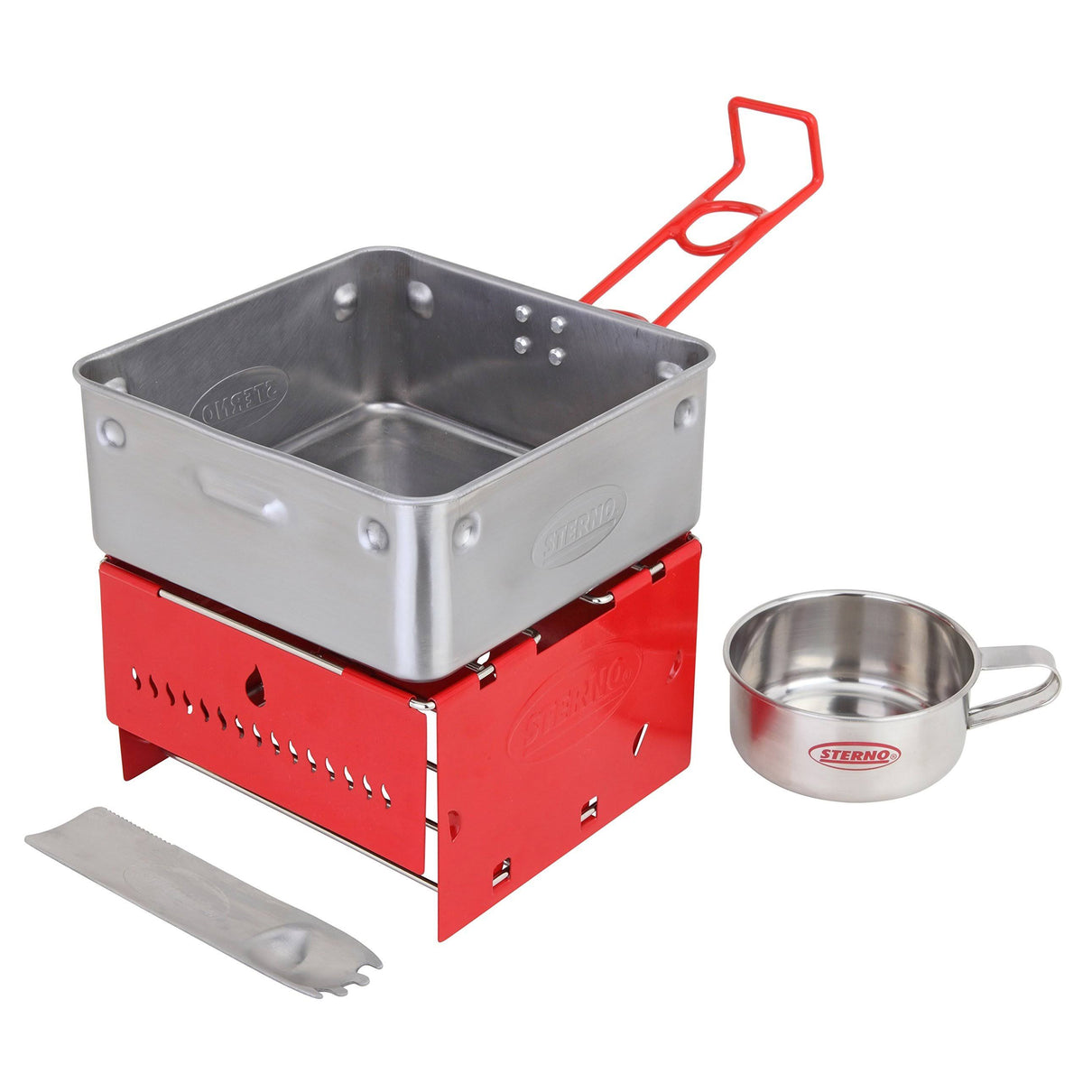 Camp Stove Kit with Frame and Wind-Shield Panels D2102