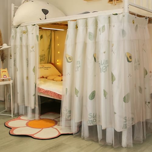 Blackout Bed Canopy Curtain N127