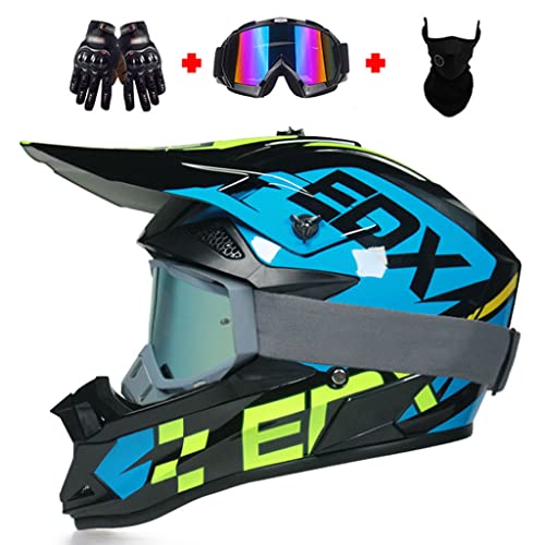 Full Face Motocross Helmet DOT ECE Approved P542