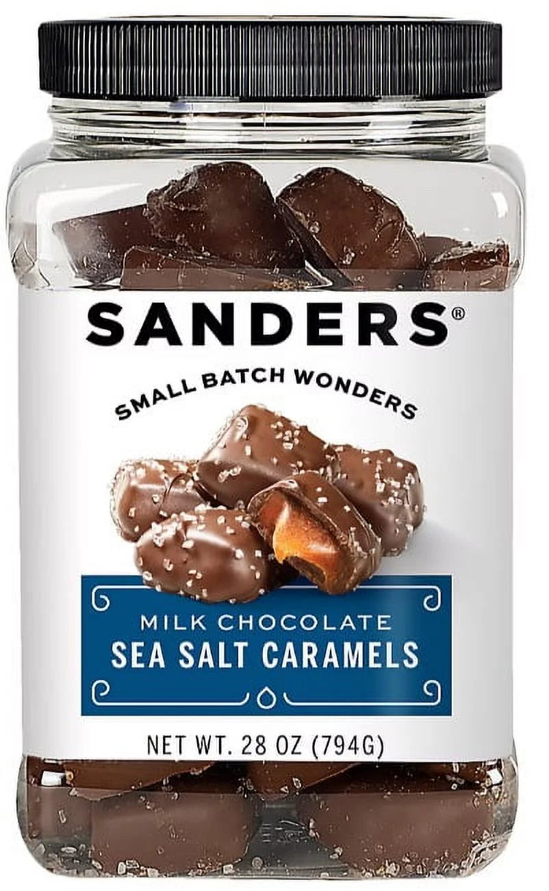 Milk Chocolate Sea Salt Caramels, 28 oz. J3148