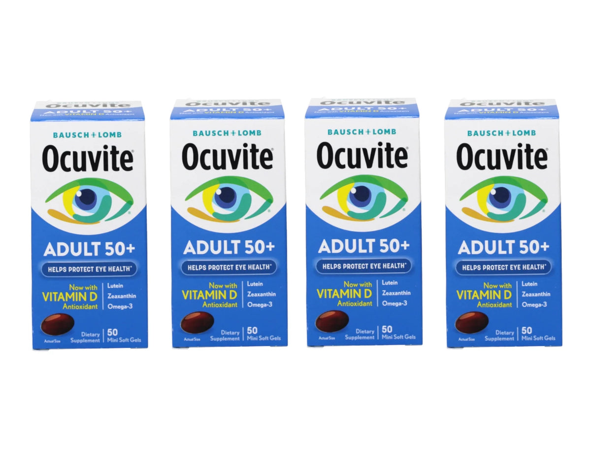 50 ea Pack of 4 Eye Vitamin Softgels Y62774