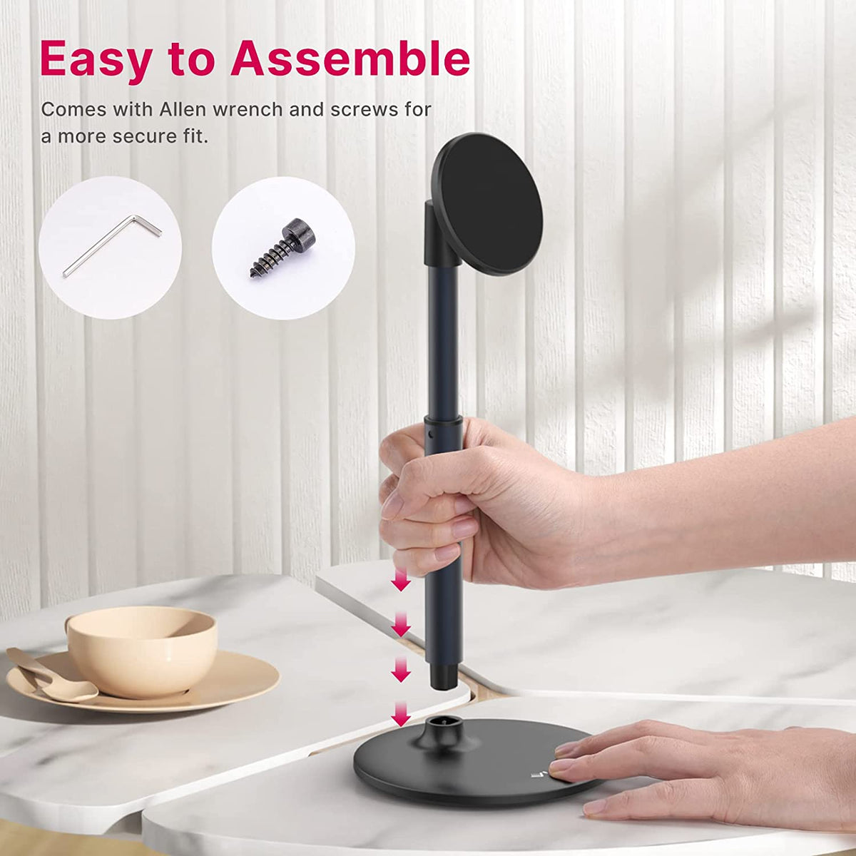 Universal Phone Tripod Mount Adapter with Wireless Shutter Remote A965